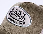 Von Dutch Kent Trucker Velvet Khaki/Sand Cap