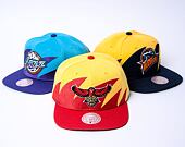 Mitchell & Ness Sharktooth Snapback Hwc Atlanta Hawks Gold / Red Cap