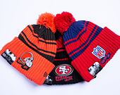 New Era NFL22 Sideline Sport Knit NFL Logo Team Color Winter Beanie