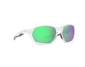 Oakley Plazma Matte Clear w/Prizm Rd Jade 0OO9019 90191659 Sunglasses