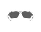 Oakley Cables X-Silver w/Prizm Black Polar 0OO9129 91291263 Sunglasses