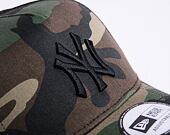 New Era Kids 9FORTY Clean Trucker New York Yankees Woodland Camo / Black Snapback