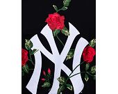 New Era MLB Floral Graphic Oversized Tee New York Yankees Black / Optic White T-Shirt