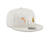 Kšiltovka New Era 9FIFTY MLB Koi Fish New York Yankees Stone / Optic White