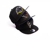 Kšiltovka New Era 9FIFTY NBA Split Logo New York Knicks Black / Majestic Blue