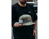 Kšiltovka New Era 9FIFTY MLB Side Patch Script Los Angeles Dodgers Olive / Dark Green