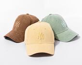 Dámská kšiltovka New Era 9FORTY Womens MLB Summer Cord New York Yankees Pale Yellow