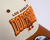 Kšiltovka New Era 9FORTY MLB White Crown Los Angeles Dodgers Off White / Caramel Brown