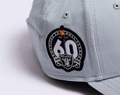 Kšiltovka New Era 9FORTY NFL Side Patch Las Vegas Raiders Grey / Black
