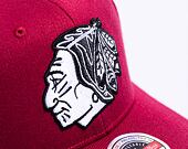 Kšiltovka Mitchell & Ness Burgundy Classic Red Chicago Blackhawks