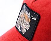 Kšiltovka Goorin - Trucker - The Suede Dragon - Burgundy
