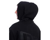 Mikina New Era - Tech Flag Oversized Hoodie - Black / Grey