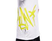 Triko Karl Kani - Woven Signature Kani Tag Tee - white/lime