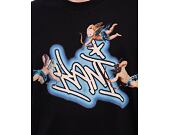 Triko Karl Kani - Woven Signature Airbrush Amor Tee - black/blue