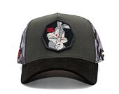 Kšiltovka Premium Capslab x Looney Tunes Bugs Bunny Effet Bamboo Finitions