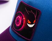 Kšiltovka Trucker Capslab X Pokémon - Gengar - Effet Bamboo