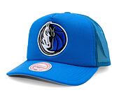 Kšiltovka Mitchell & Ness - Dallas Mavericks - Evergreen Trucker - Blue