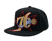 Kšiltovka Mitchell & Ness - Philadelphia 76Ers - Big Time Snapback Hwc - Black