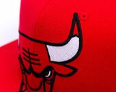 Kšiltovka Mitchell & Ness - Chicago Bulls - Big Time Snapback - Red