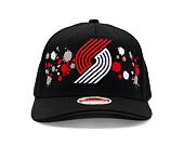 Kšiltovka Adam Wave - Custom NBA Paint Splatters - Portland Trail Blazers