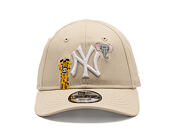 Dětská Kšiltovka New Era - MLB Animal Icon 9FORTY - NY Yankees - Stone / White