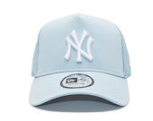 Kšiltovka New Era - MLB League Essential 9FORTY Trucker - NY Yankees - Blue / White