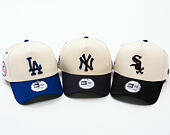 Kšiltovka New Era - MLB All Star Game Patch 9FORTY A-Frame - LA Dodgers - Cream / Team Color