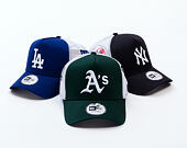 Kšiltovka New Era - MLB Mesh Patch 9FORTY Trucker - Oakland Athletics - Dark Green