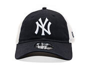 Kšiltovka New Era - MLB Washed Mesh 9TWENTY - NY Yankees - Navy / White