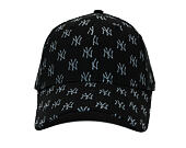 Dámská Kšiltovka New Era - MLB Monogram 9FORTY - NY Yankees - Black / Grey
