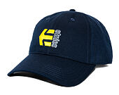 Kšiltovka Etnies - Corp Combo Snapback - Navy/Yellow/White