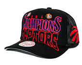 Kšiltovka Mitchell & Ness - NBA Big Champ Trucker - Toronto Raptors - Black