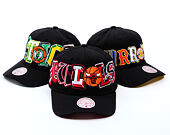 Kšiltovka Mitchell & Ness - NBA Hyper Type Pro Snapback - Chicago Bulls - Black