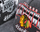 Kšiltovka New Era -  9FIFTY A-Frame NHL Washed - Chicago Blackhawks - Black