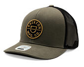 Kšiltovka Brixton - Crest Mp Mesh Cap - Military Olive