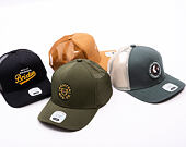 Kšiltovka Brixton - Rival Stamp X Mp Mesh Cap - Silver Pine/Off White