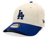 Dětská Kšiltovka New Era - MLB Color Block 9FORTY - LA Dodgers - Stone / Dark Royal