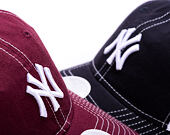 Dámská Kšiltovka New Era - MLB Washed & Mesh 9TWENTY - NY Yankees - Burgundy
