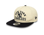 Kšiltovka New Era - MLB Heritage Pre-Curved Golfer 19TWENTY - New York Yankees - Cream / Navy