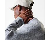 Svetr New Era - Branded Script Knit Sweater - Heather Grey