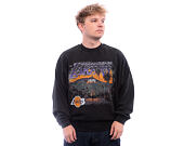 Mikina New Era - NBA Washed Graphic Crewneck - LA Lakers - Black