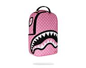 Sprayground - Pink And Black Drip Check Dlxsv Backpack 