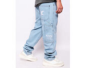 Džíny Karl Kani - KK Retro Baggy Workwear Denim light blue