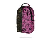 Sprayground - Split Pink And Camo Dlx Backpack 