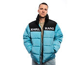 Péřová Bunda Karl Kani - Retro Essential Puffer Jacket - Blue