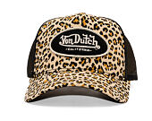 Kšiltovka Von Dutch - Trucker - Cali Patch - Leopard/Black