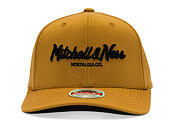 Kšiltovka Mitchell & Ness - Pinscript Classic Red - Own Brand - Mustard/Black