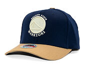 Kšiltovka Mitchell & Ness - Sand Storm Classic Red - Golden State Warriors - Navy/Sand