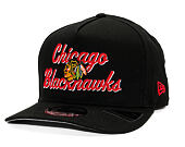 New Era - NHL Chainstitch 9FIFTY A-Frame - Chicago Blackhawks - Black