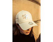 Dámská Kšiltovka New Era - MLB Roses 9FORTY - NY Yankees - Cream
